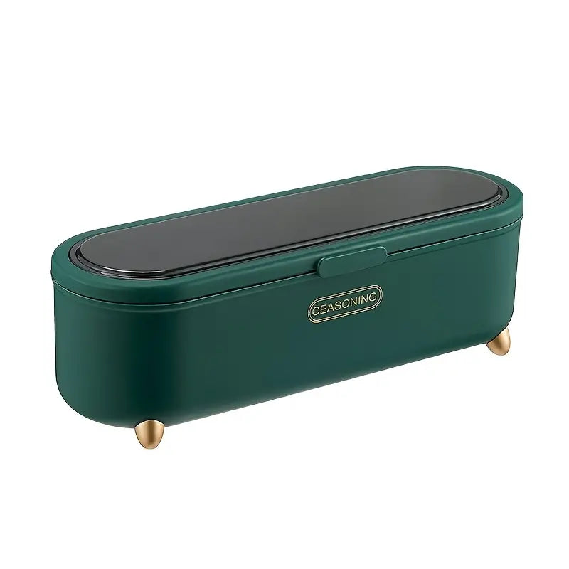 4-Compartment Seasoning Box for Kitchen Supplies